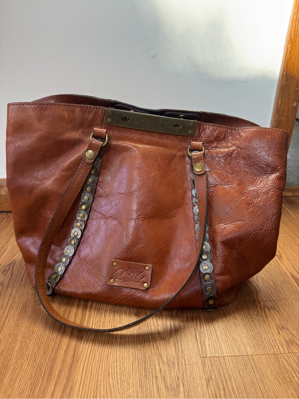Patricia Nash Benvenuto Leather Tote